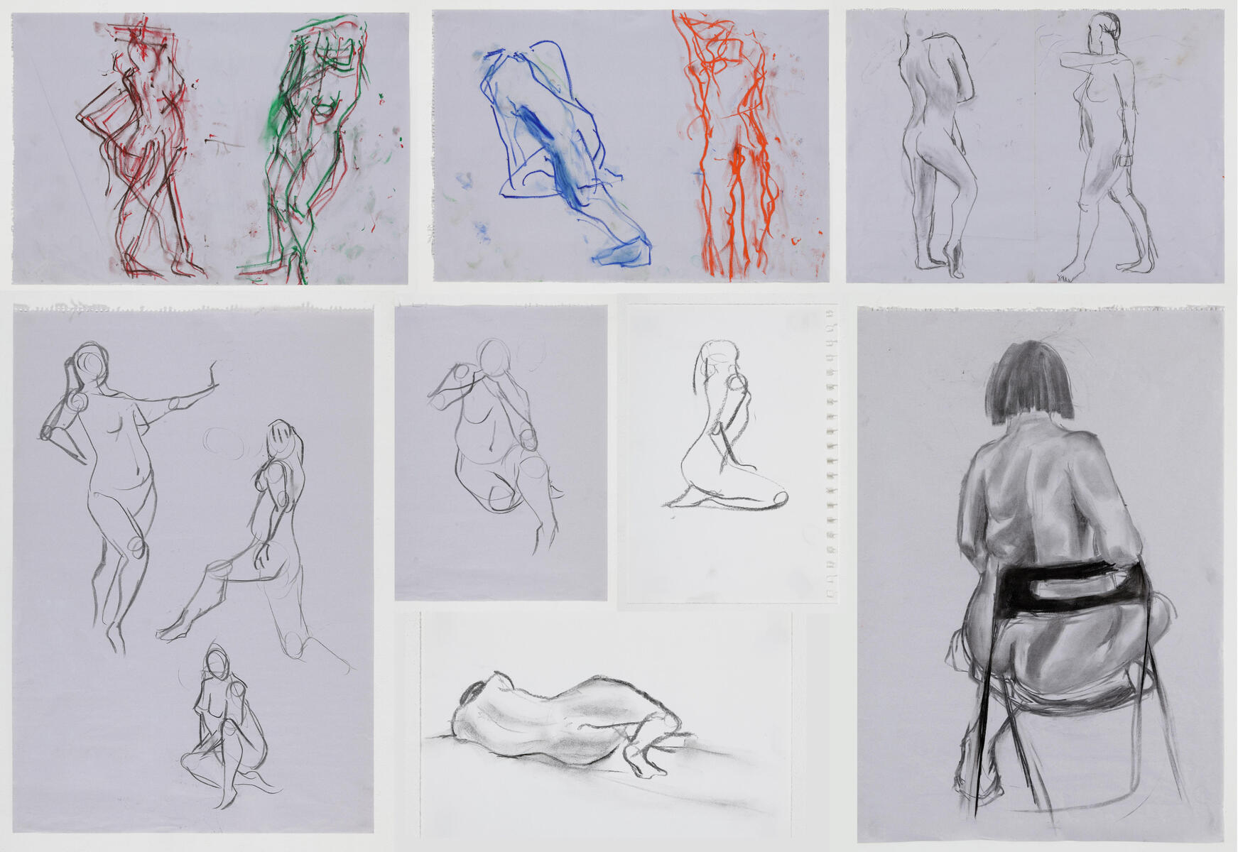Live figure drawings