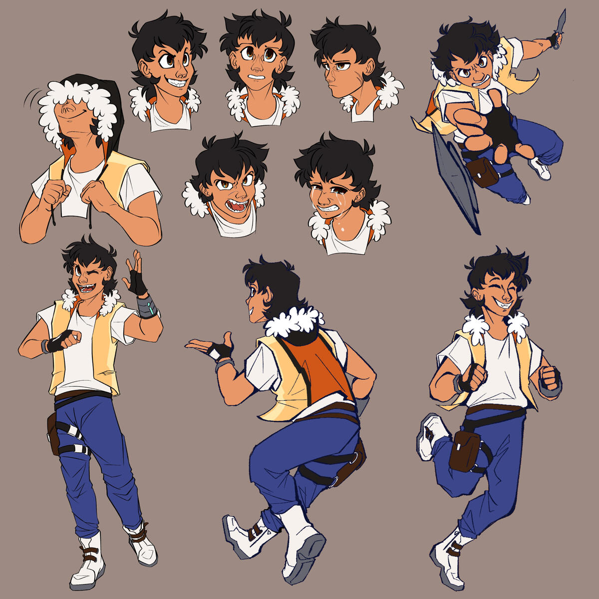 Character study of 'Luke' - part of an original story